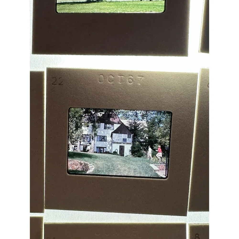 Lot of 45 Vintage Slides – Architecture, People, Snow, Beach, Streets 62-69s